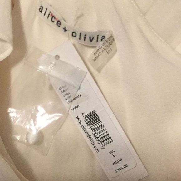 Alice + Olivia laylaCold Off ShoulderRuffle Blouse - Picture 8 of 9